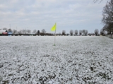 Sneeuwlaag bedekt sportpark 'Het Springer' (12/37)